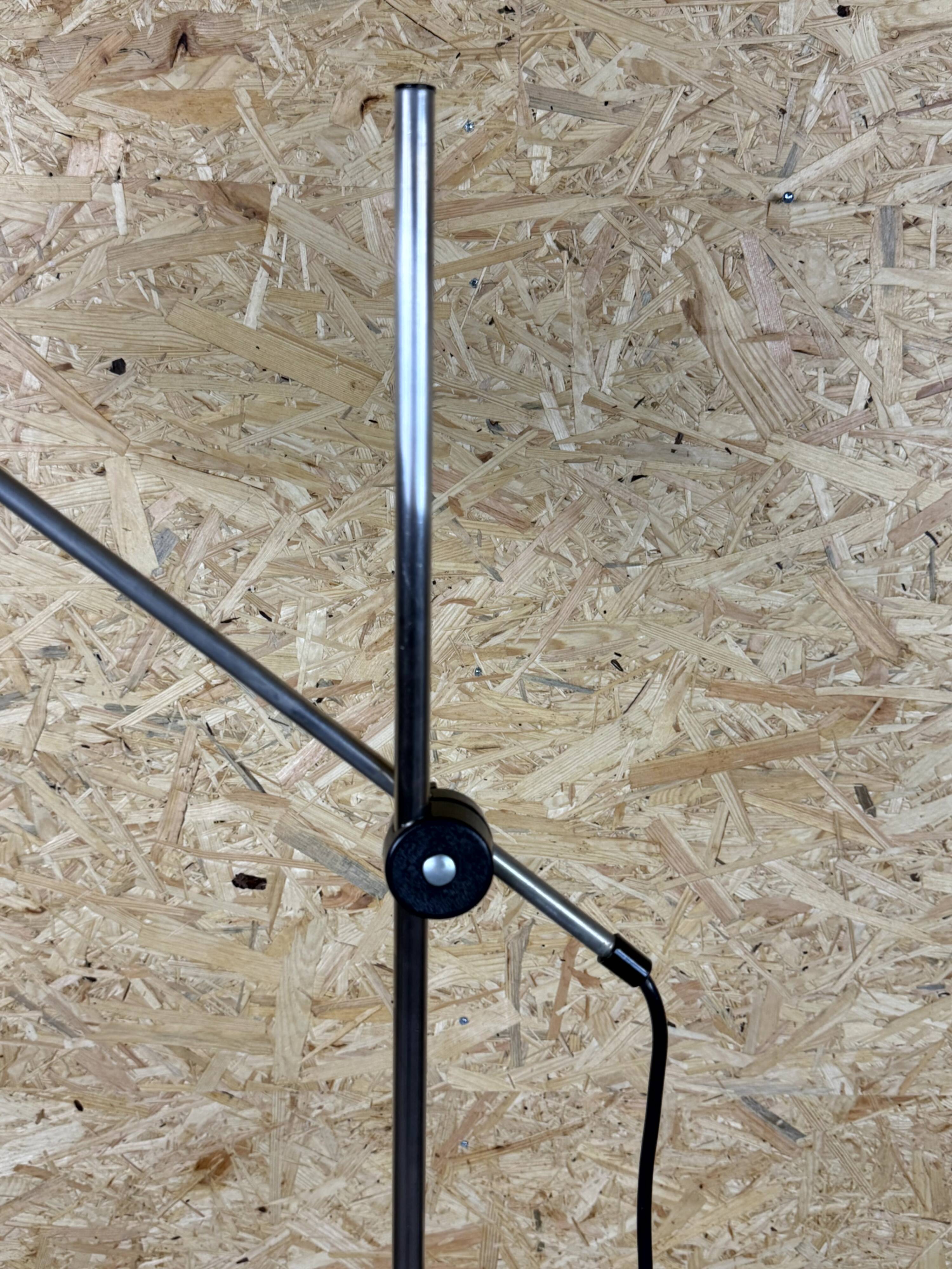 1960s 1970s Floor Lamp Mid-Century Space Age Design Metal