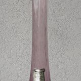 Bubbled glass bud vase