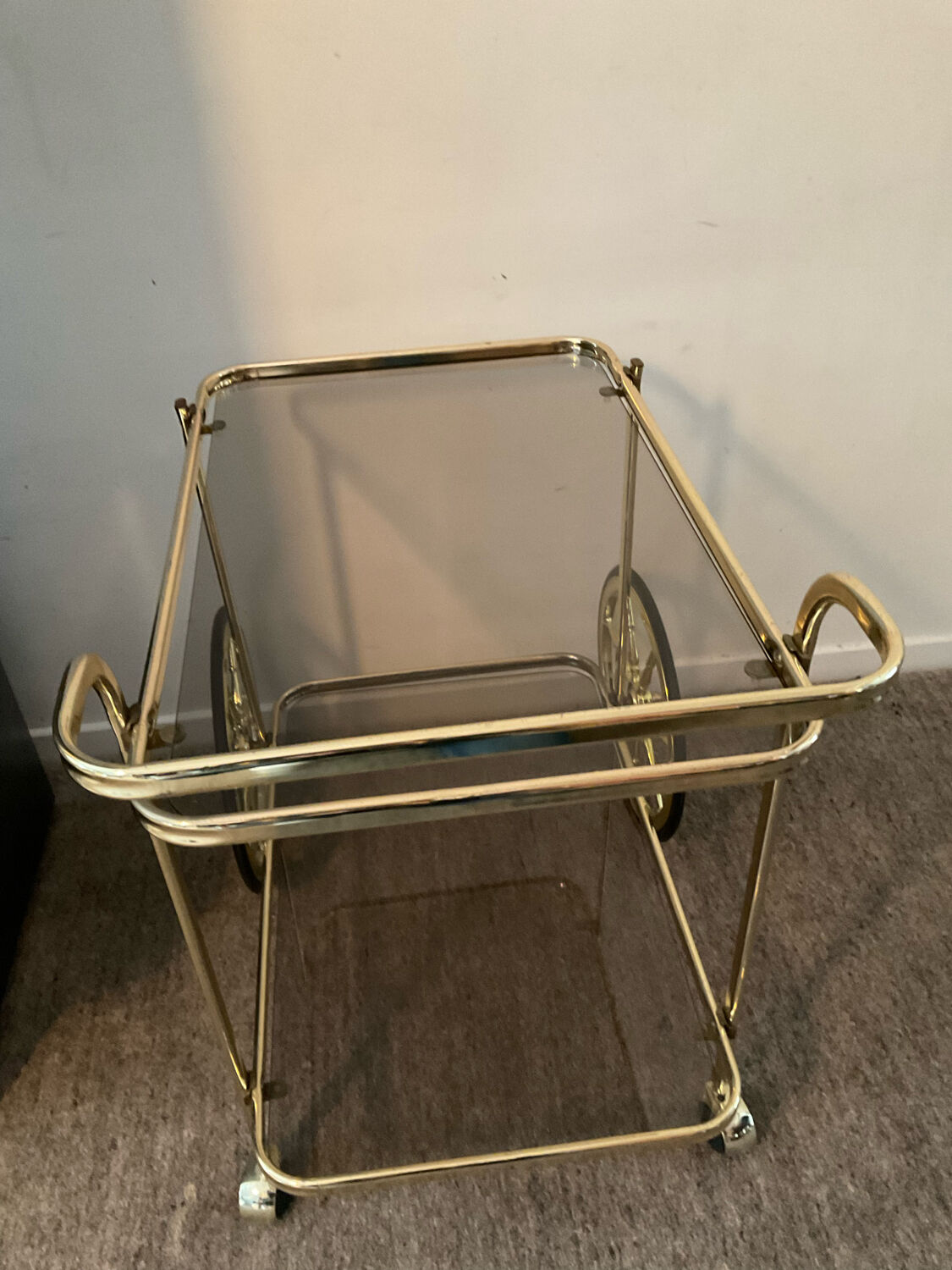 Vintage golden service from the 70s