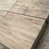 Set of 4 old school platforms circa 1930