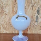 Vase soliflore en opaline florentine