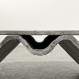 Coffee table "Loop" by Willy Guhl for Eternit, 1999 edition.