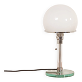 Lampe de table WG24 Bauhaus, Wilhelm Wagenfeld, années 1980