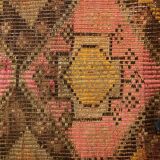 Vintage Turkish Mini Kilim Rug , 93 x 52 Cm