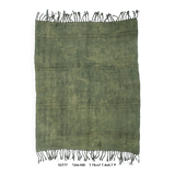 Shades Of Green Turkish Kilim Rug, 169x224Cm