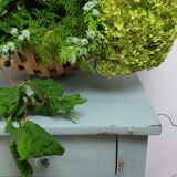 Blue parisian buffet