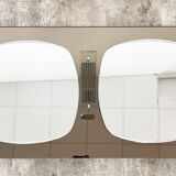 Double mirror Vintage ice cream 70s