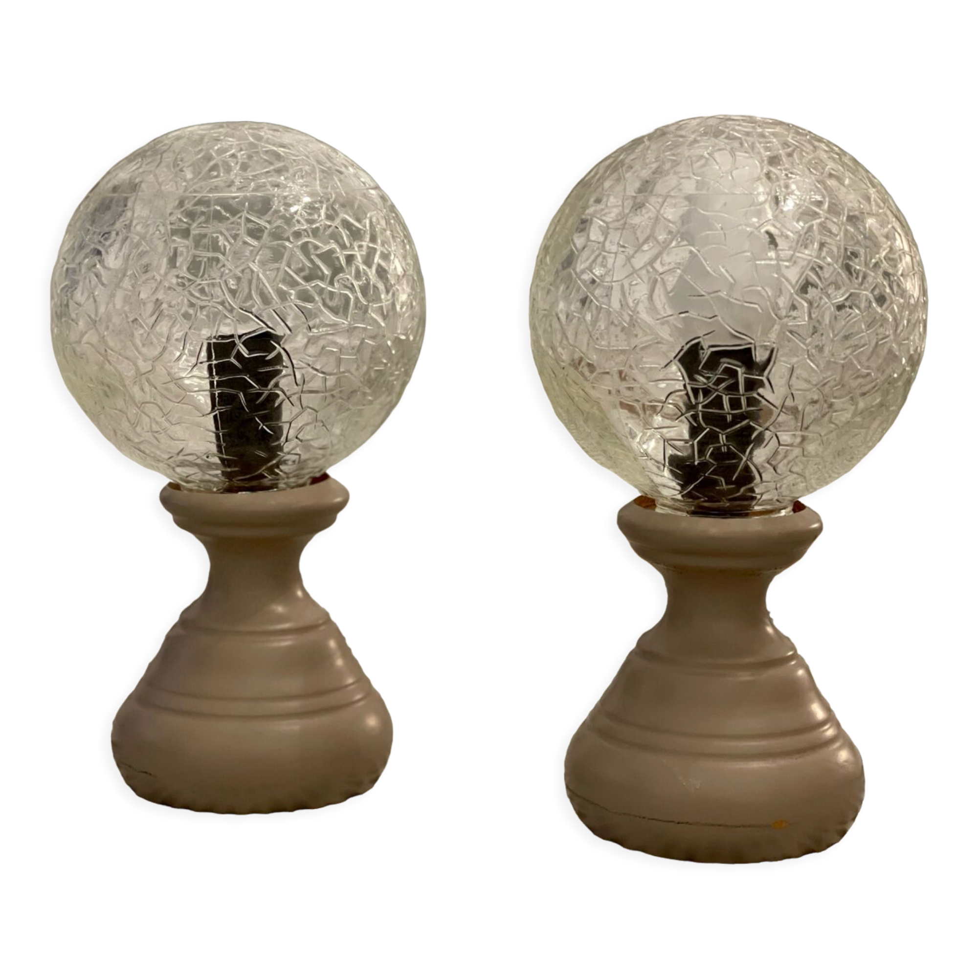 Duo of table lamps