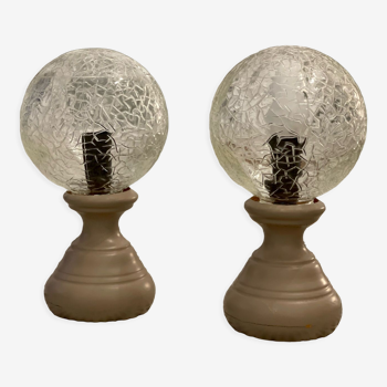 Duo of table lamps