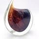 Vase Sculpture Murano Sommerso Michele Onesto Oball Art Glass Signed