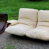Michel Ducaroy Ligne Roset Marsala model designer sofa and 1970s armchair shell