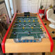Bonzini B90 original foosball table – Solid beech, France/Brazil teams