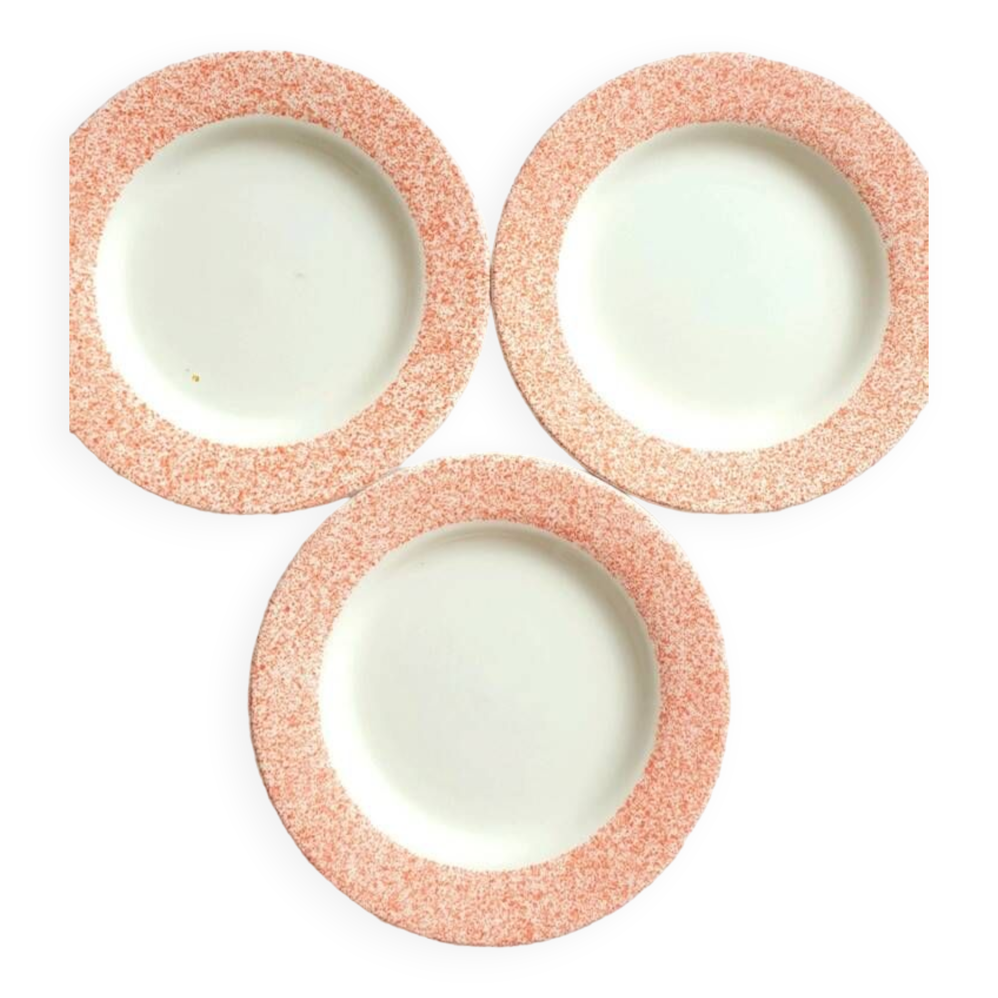 Assiettes plates vintage