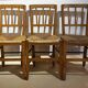 straw chairs