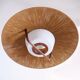 Rope and teak teak hanging lamp teuchde leuchten