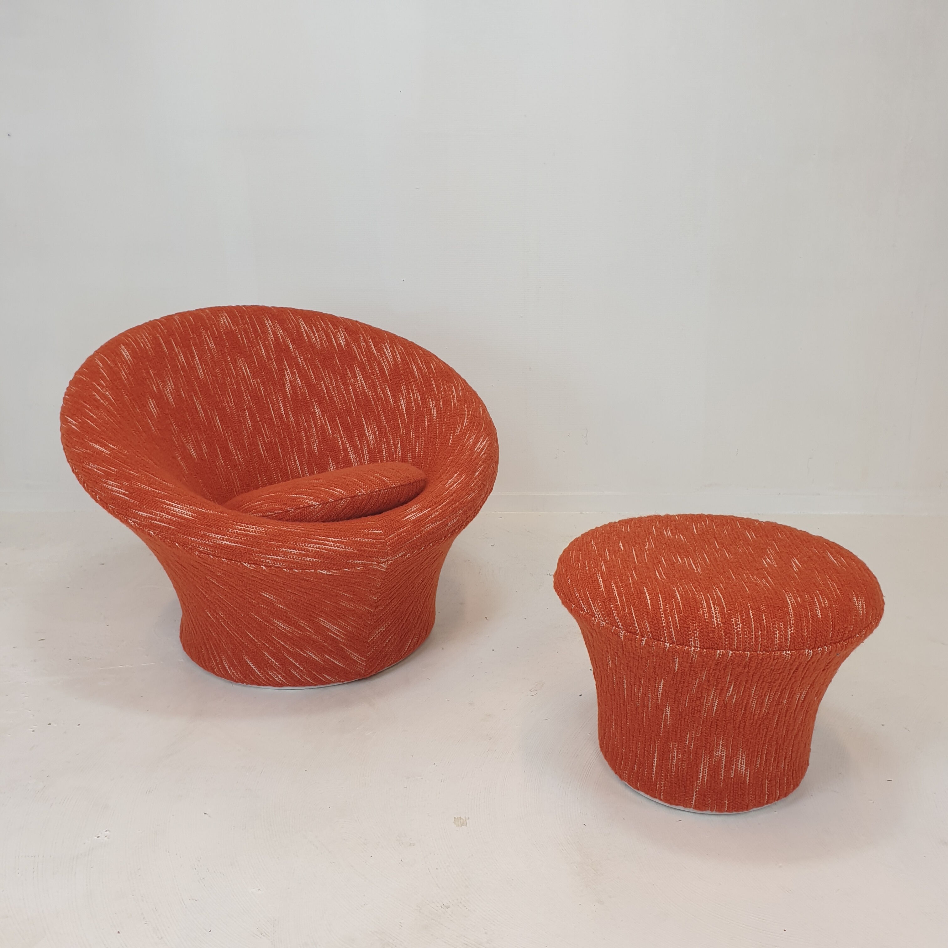 Mushroom Armchair and Ottoman by Pierre Paulin for Artifort, 1960s