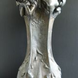 Art Nouveau bronze vase