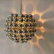 Vintage suspension, chrome half sphere, France 1970