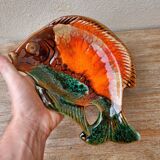 Vintage ceramic fish pocket