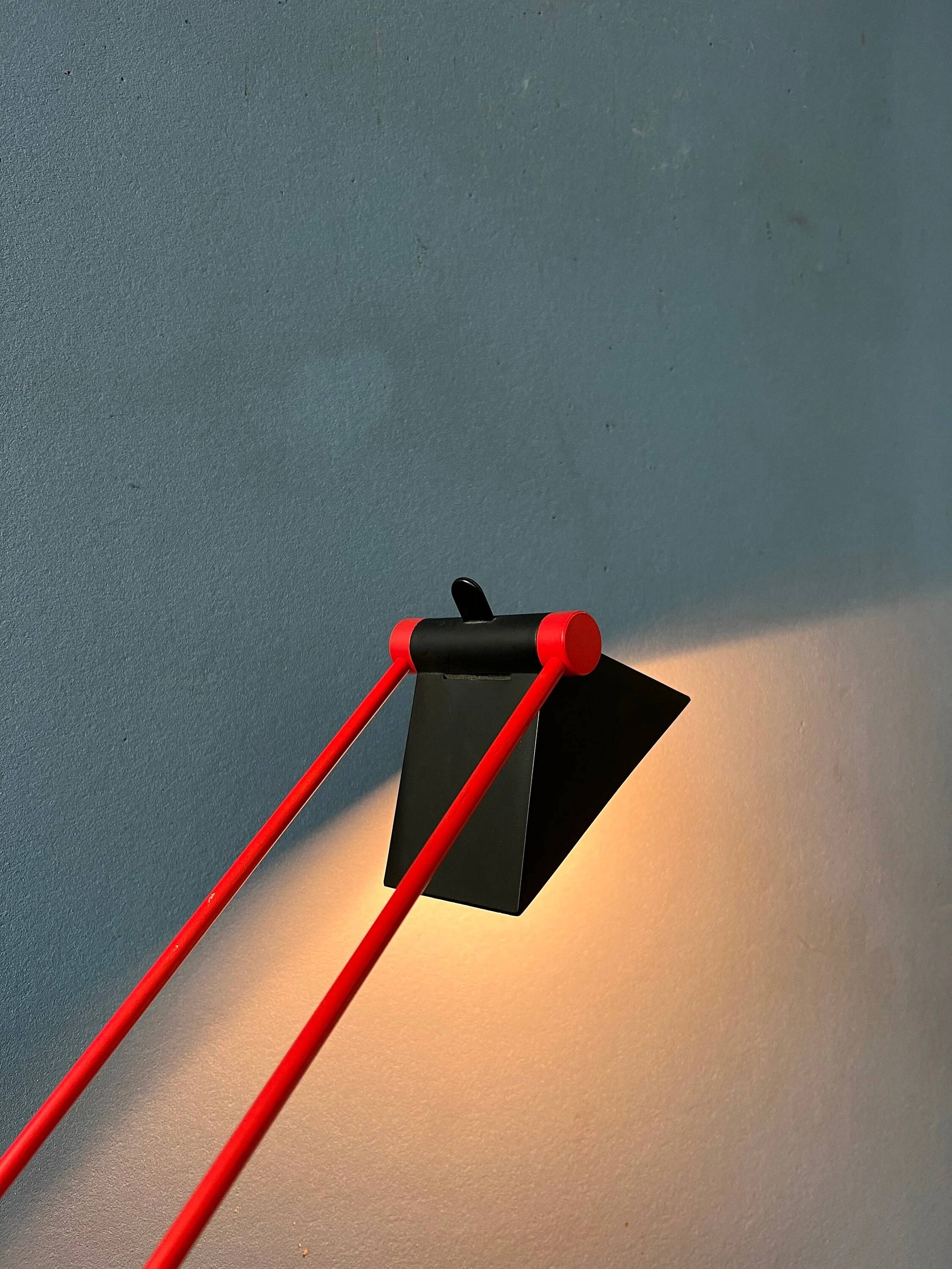 Postmodern table lamp Circo from the 1980s by Linke Plewa for Brilliant AG