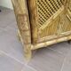 Bamboo and rattan chest of drawers