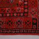 Red Vintage Moroccan Rug 192 x 321 cm - Berber Wool Rug - Handmade Rug Boho