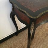 Console en bois noirci XIXème siècle