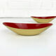 Pair of Scandinavian brass cups or bowls Ystad Metall, design Gunnar Ander, Sweden