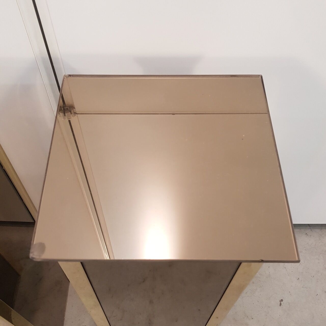 Paire de piédestals Belgo Chrom - Dewulf