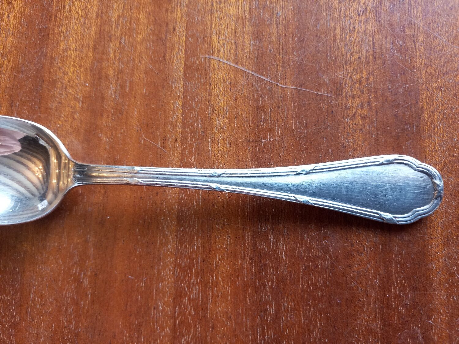 10 spoons ercuis trianon silver metal