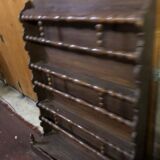Walnut shelf to hang or place on a piece of furniture