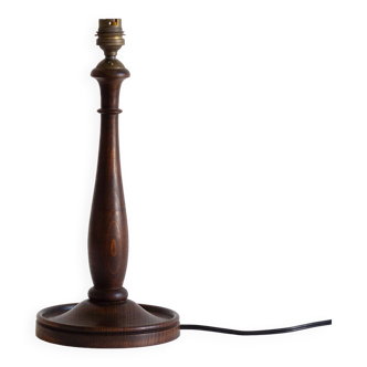 Wooden lamp base, 1930s/40s