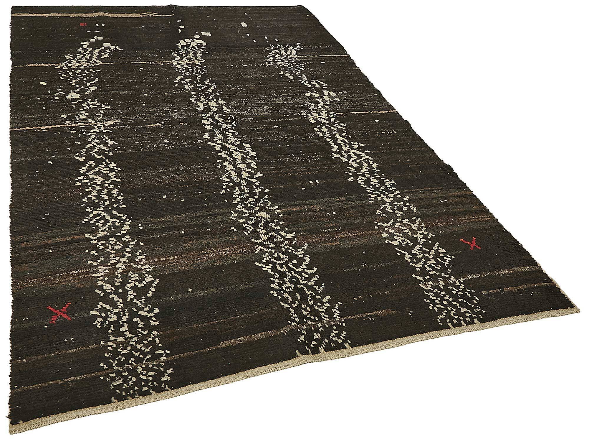 Tapis boho recyclé turc fait main 170 cm x 254 cm
