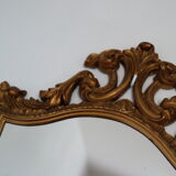 Vintage gold baroque mirror