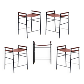 Lot de 5 tabourets