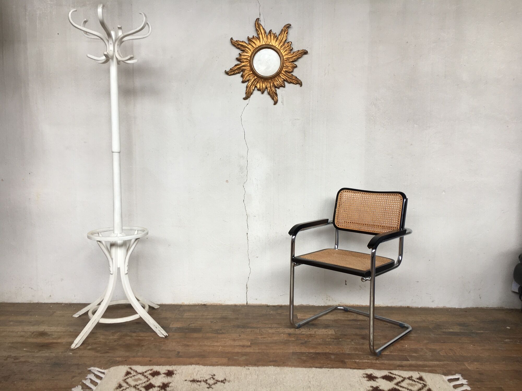 Fauteuil Marcel Breuer b32 vintage 1950 noir