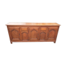 Buffet enfilade de paroisse XIXe 3 doors Solid oak L233