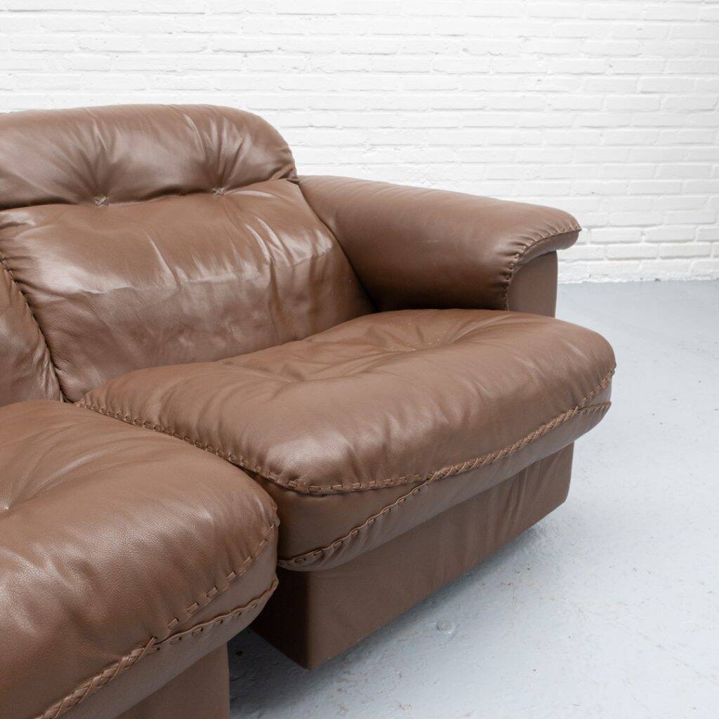 DS-101 two-seater sofa by De Sede 1970s