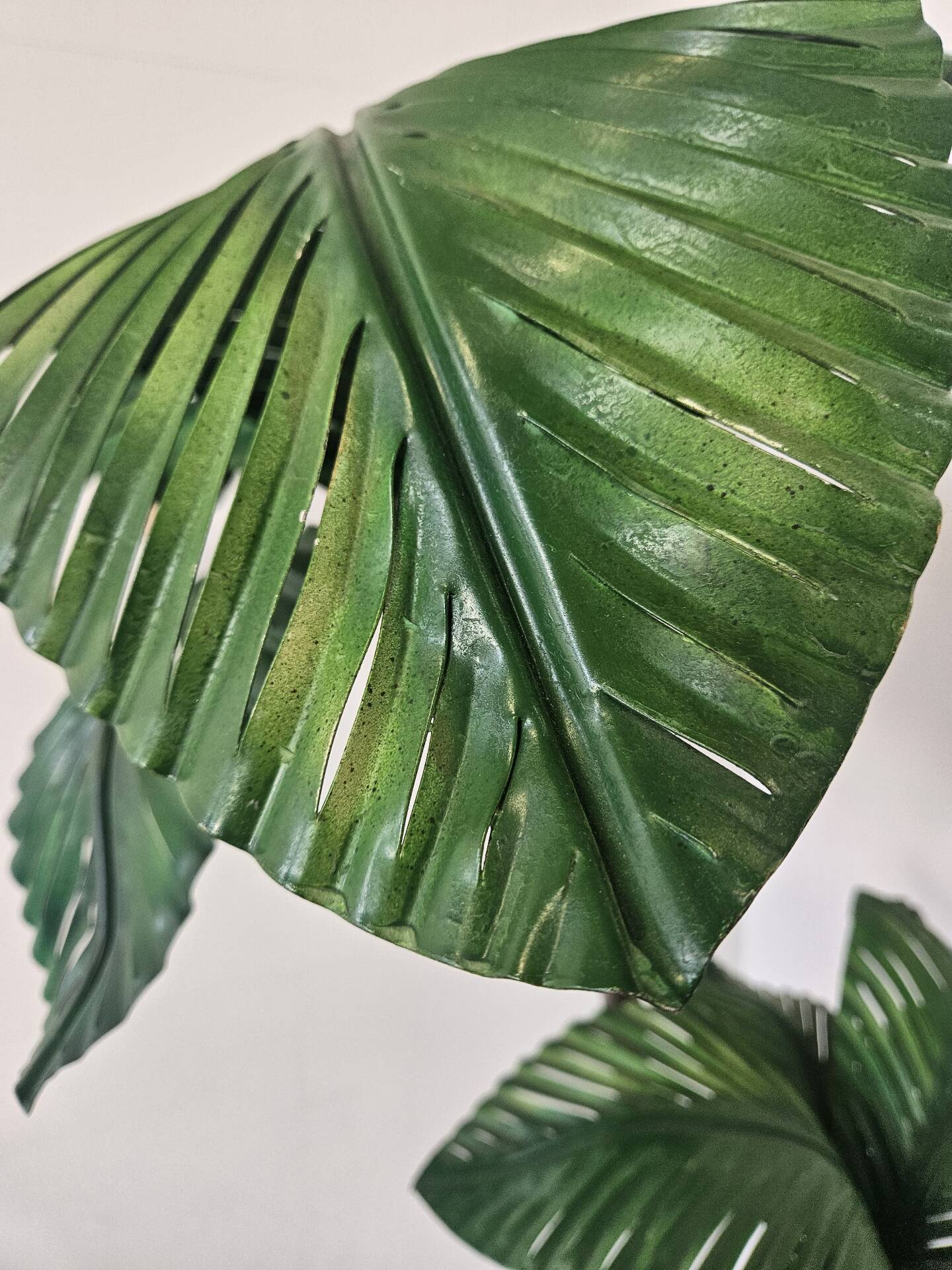 "Palm Tree" floor lamp attributed to Sergio Terzani, 1970s.