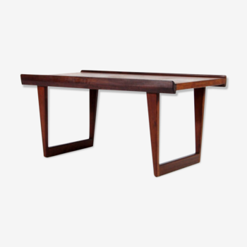 Vintage retro coffee table bench in Danish teak 60s 70s