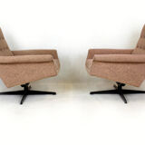 Vintage swivel lounge chairs, 1970s, set of 2