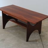 Mid century modern mahogany Coffee Table, 1970´s, Soviet Union