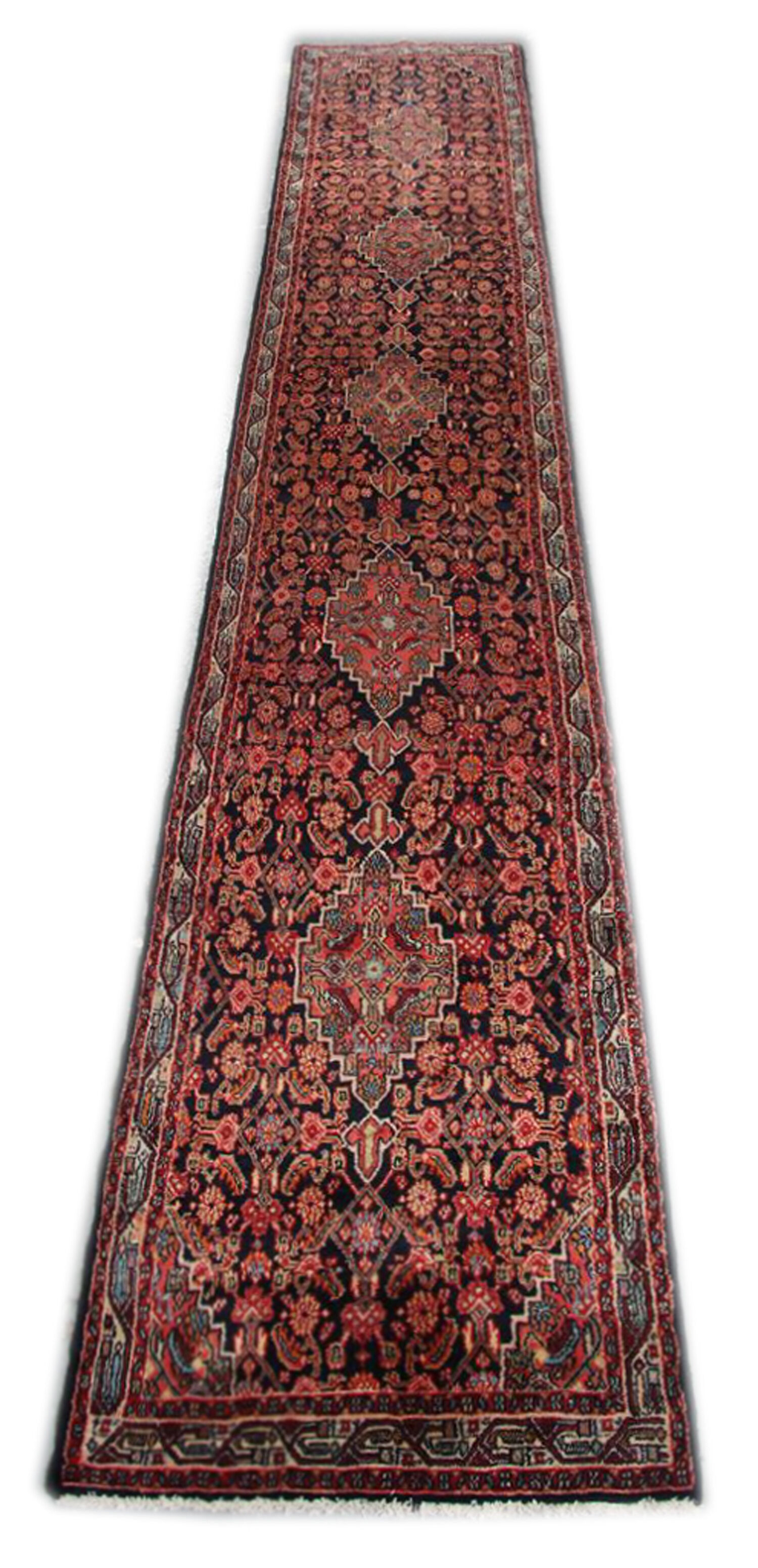 Long Farahan carpet runner rug 105 x 540 cm