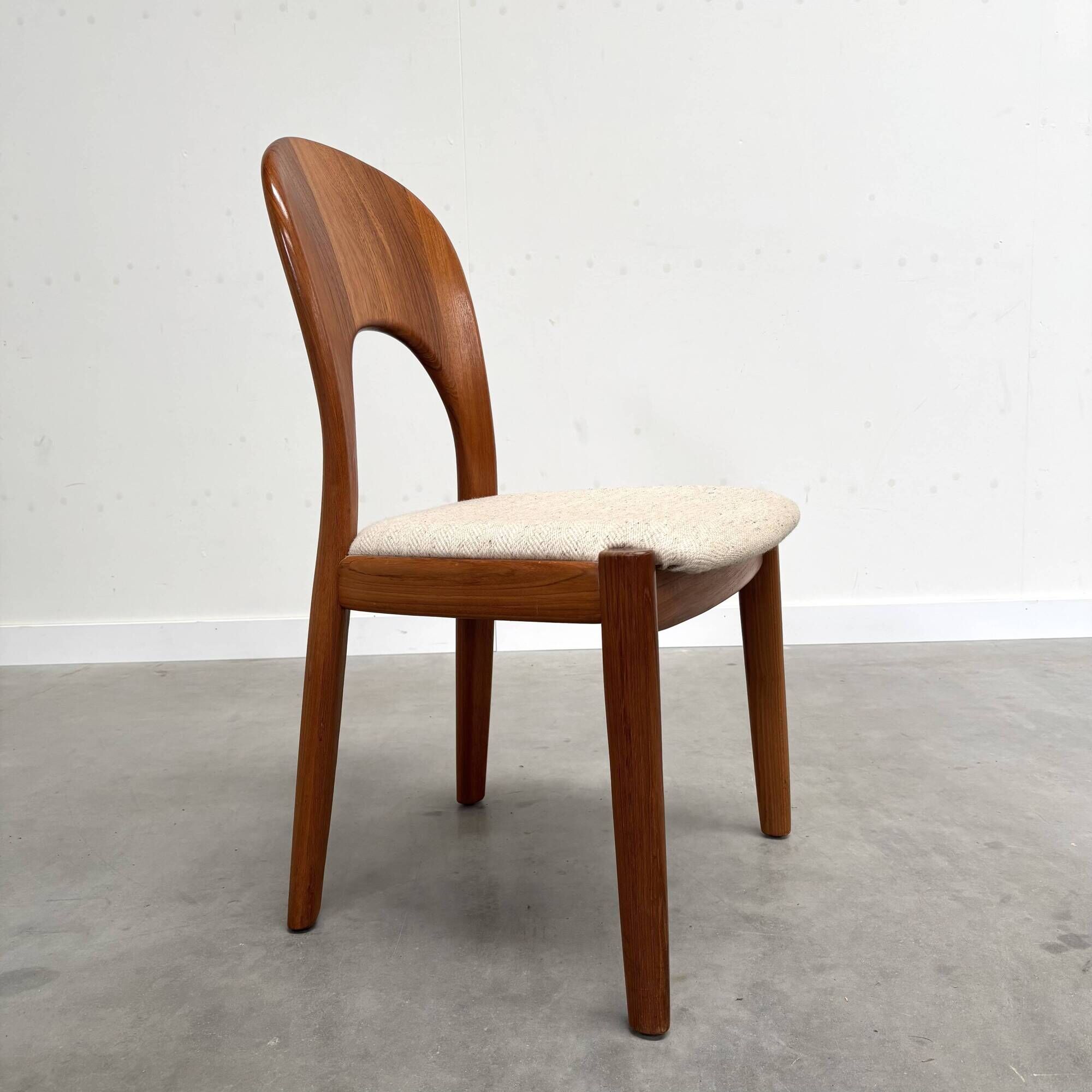 6x Dining chairs by Koefoeds Hornslet, 1970s