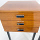 Set of mid-century bedside tables Czechoslovakia