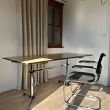 KITOS USM Haller desk in natural varnished beech veneer