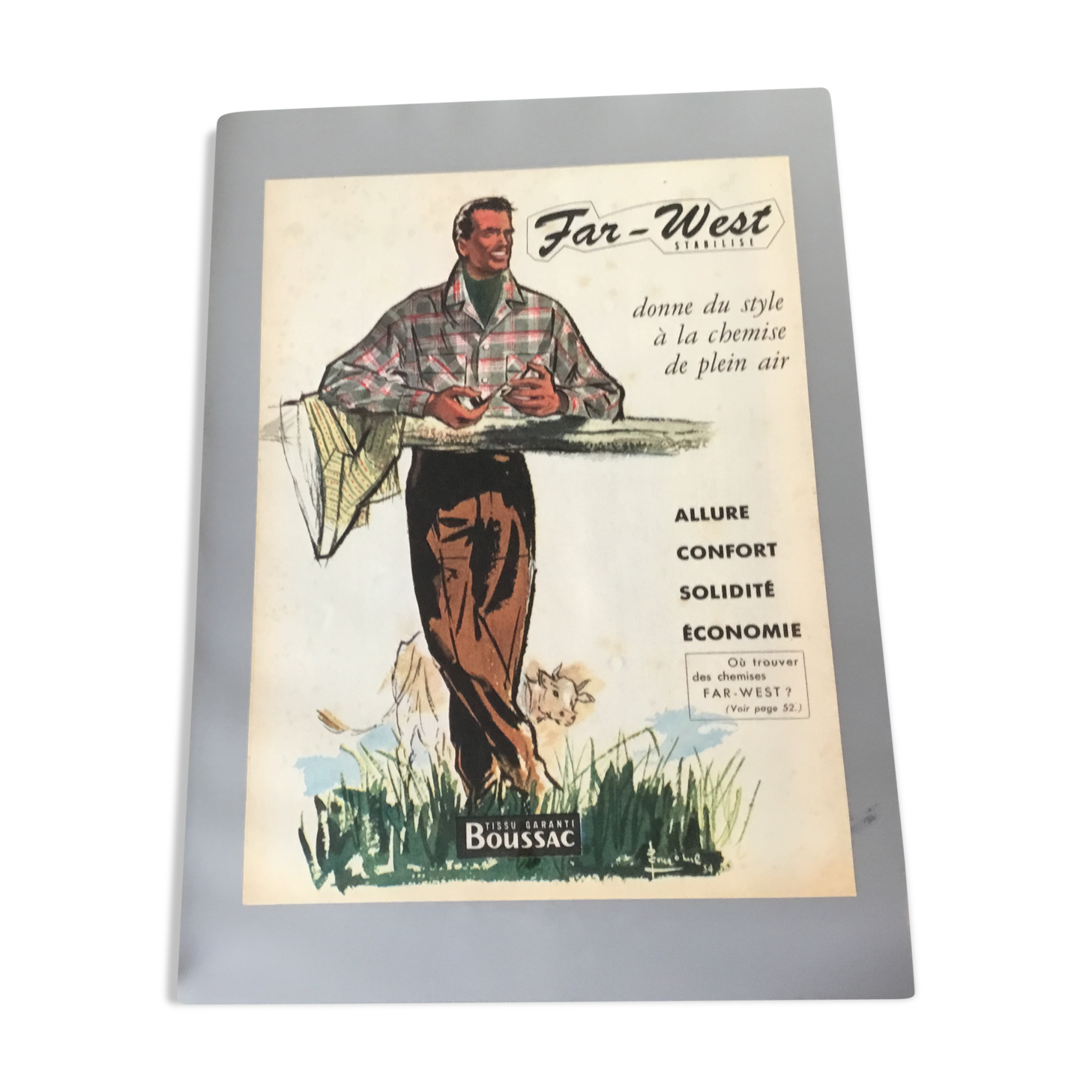 Vintage advertising to be framed