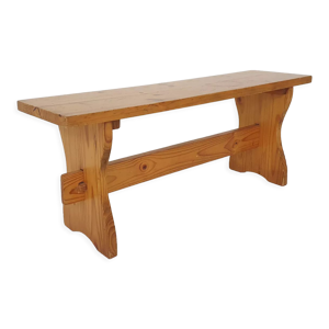 Banc scandinave moderne en pin,