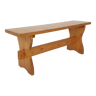 Scandinavian modern pinewood bench, 1960's