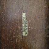 Important antique American desk in carved wood – circa 1900 –